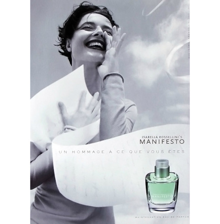 Фото духиIsabella Rossellini Manifesto