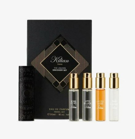 Фото духиKilian The Liquors Discovery Set (roses on ice+angels share+vodka on the rocks+apple brandy)-