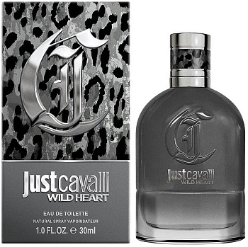 Roberto Cavalli Just Cavalli Wild Heart For Him (20-77064 туалетная вода 30 мл)