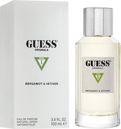 Фото духиGuess Originals Type 1 Bergamot & Vetiver