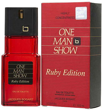 Jacques Bogart One Man Show Ruby Edition (20-87262 туалетная вода 100 мл)