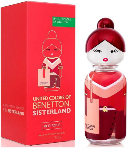Benetton Sisterland Red Rose (20-47670 туалетная вода 50 мл)