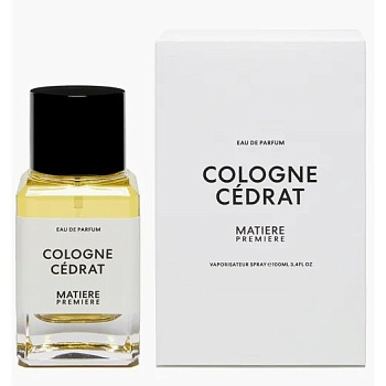 Фото духи Matiere Premiere Cologne Cedrat