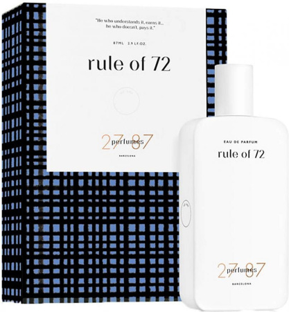 Фото духи27 87 Perfumes Rule Of 72