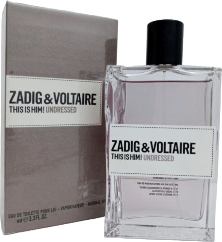 Zadig & Voltaire This Is Him! Undressed (20-34308 туалетная вода 100 мл)