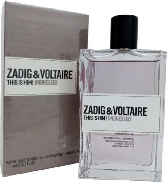 Zadig & Voltaire This Is Him! Undressed (20-34308 туалетная вода 100 мл)