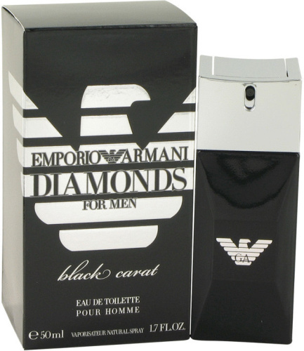 Giorgio Armani Emporio Armani Diamonds Black Carat (20-64631 туалетная вода 50 мл)