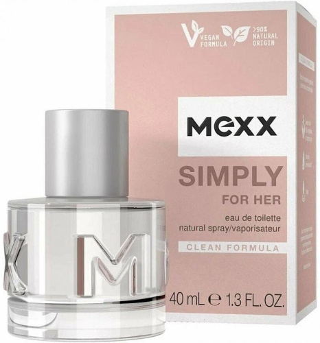 Mexx Simply For Her (20-45358 туалетная вода 40 мл)