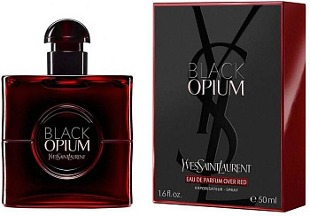 Фото духи Yves Saint Laurent Black Opium Over Red