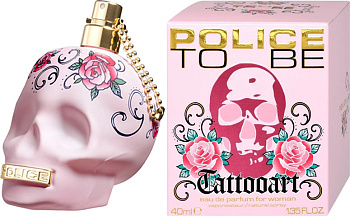 Police To Be Tattooart For Woman (20-85517 парфюмерная вода 40 мл)