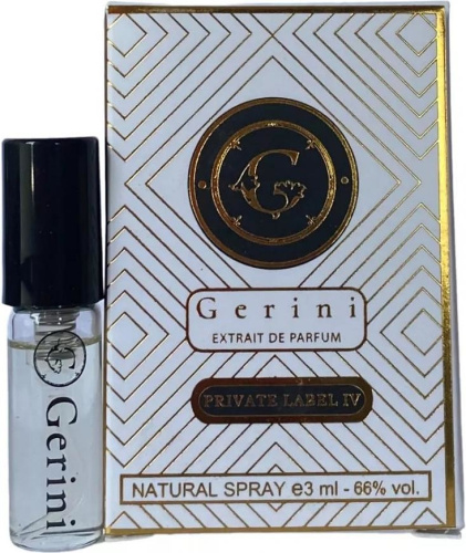 Gerini Private Label IV (20-46563 духи 3 мл)