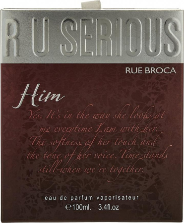 Фото духиRue Broca R U Serious Him