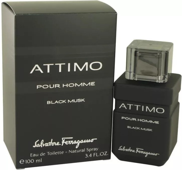 Salvatore Ferragamo Attimo Black Musk 100