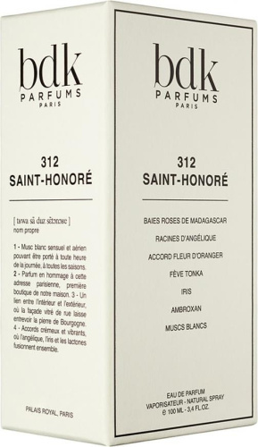 Фото духиParfums BDK Paris 312 Saint-Honore