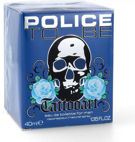Police To Be Tattooart For Man (20-41049 туалетная вода 40 мл)