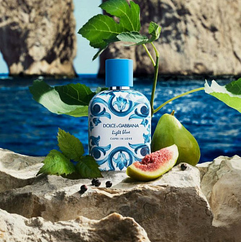 Фото духи Dolce And Gabbana Light Blue Pour Homme Capri in Love