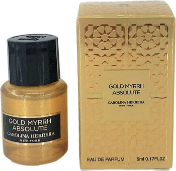 Фото духи Carolina Herrera Gold Myrrh Absolute