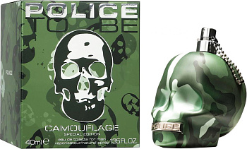 Police To Be Camouflage (20-64214 туалетная вода 40 мл)