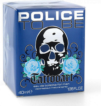 Police To Be Tattooart For Man (20-41049 туалетная вода 40 мл)